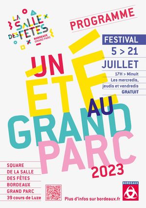 Programme Festival "un été au grand parc"