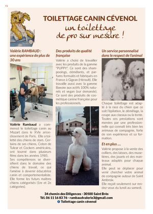 Toilettage Canin Cévenol