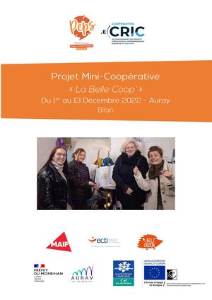 2022 - Bilan du Projet Mini-coopérative -Auray