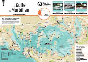 Carte du Golfe du Morbihan