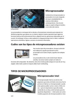 Microprocesador
