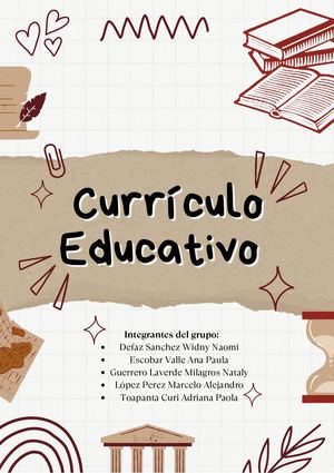 Currículo Educativo
