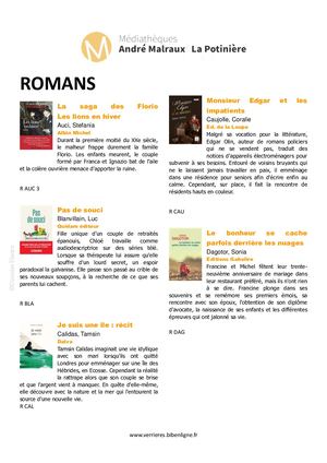 Nouveautés Juin  2023