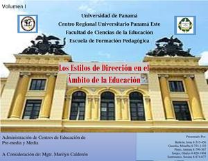 Los Estilos De Dirección En El ÁMbito De La Educación