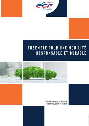 Plaquette Ecf Prévention Ensemble pour Une Mobilité Responsable Et Durable