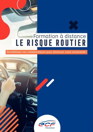 Plaquette Ecf Prevention Risque Routier(à Distance)