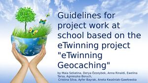 Guidliness To e Twinning Geocaching