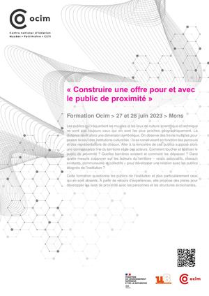 [Ocim] Construire une offre pour et avec le public de proximité