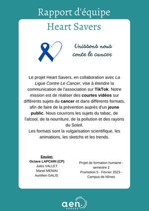 Rapport D'équipe Pfh S2 Nîmes Heart Saver