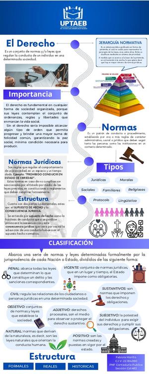 Infografía - Derecho