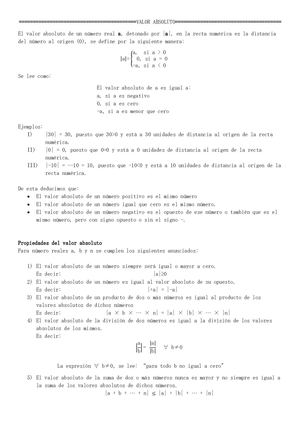 Valor Absoluto