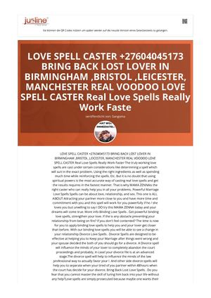 Love Spell Caster 27604045173 Bring Back Lost Lover In Birmingham Bristol Leicester Manchester Real Voodoo Love Spell Caster Real Love Spells Really Work Faste 4260 Von Sangoma