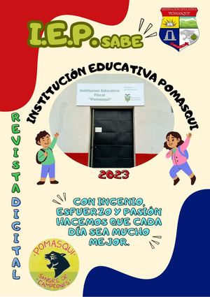 Revista Digital Institución Educativa Pomasqui