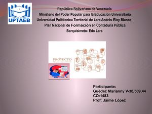 Mapa Mental Proyecto