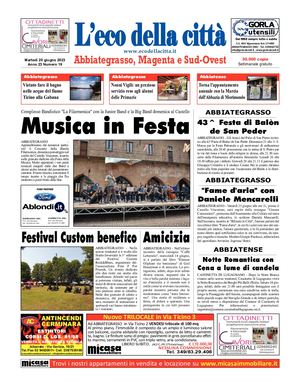 L'eco della città del 20 giugno 2023