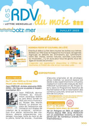 Rdv du mois de Juillet 2023