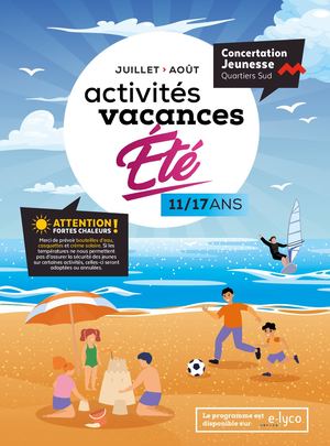 Programme Vacances ete 2023