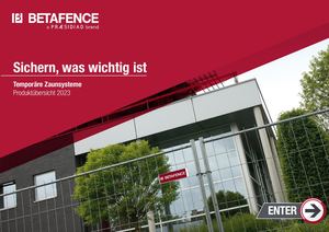 DE Temporäre Zaunsysteme: Produktübersicht 2023