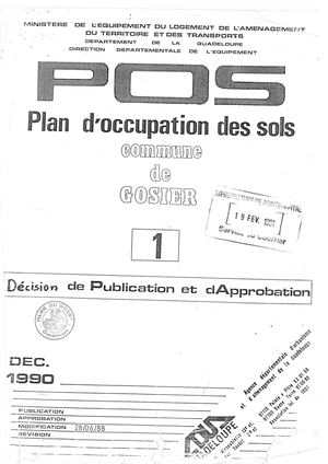 1 Decision Publication + DCM De Février 1991