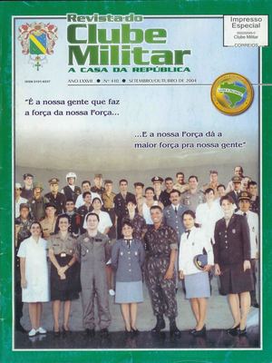REVISTA DO CLUBE MILITAR EDIÇÃO - 410