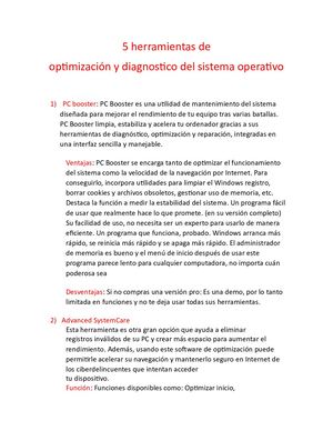 5 Herramientas De Optimizacion