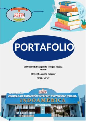 Portafolio de Práctica E Investigación Vi