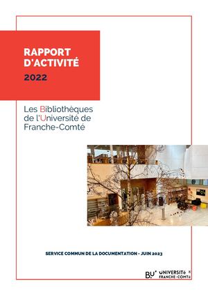 Rapport d'activité 2022