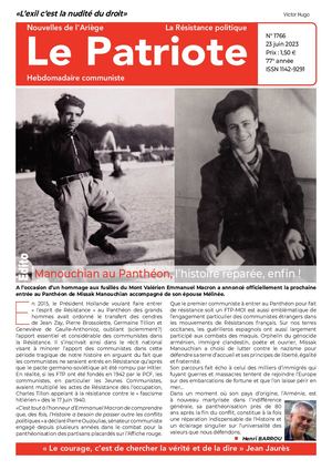 Le Patriote N° 1766