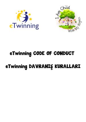 eTwinning Davranış Kuralları