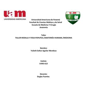 Taller Extremidad 2 Uam