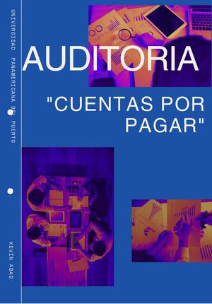 Auditoria Cuentas Por Pagar