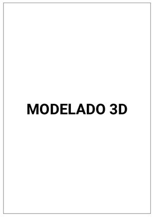 Cartilla Modelado 3d
