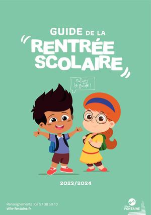 Guide de la rentrée 2023