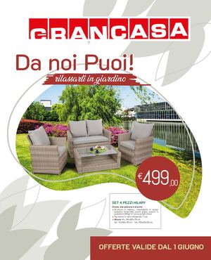 Volantino Grancasa Garden