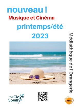 Nouveaux CD et DVD printemps/été 2023