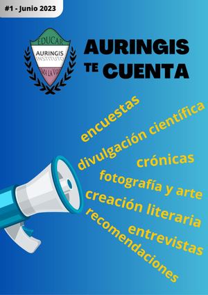 Auringis te cuenta #1