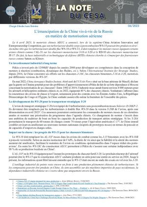La Note du Cesa N°508