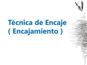 Tecnica de Encaje 23-3