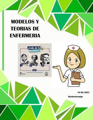 Modelos y Teorías de Enfermeria