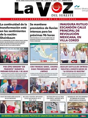 La Voz del Sureste 22 06 2023