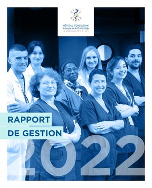 Rapport de gestion 2022