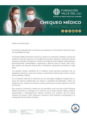 Portafolio Chequeo Medico 2023 Particular