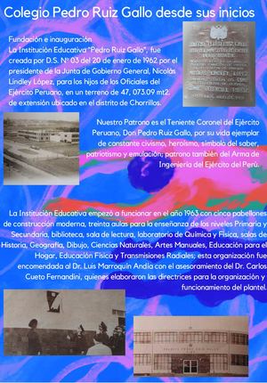 60 aniversario colegio Pedro Ruiz Gallo - Imporancia de la actividad fisica