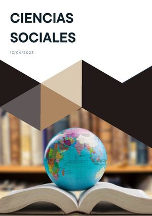 Revista Ciencias Sociales
