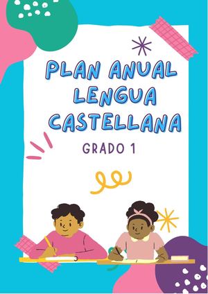 Plan de área Lengua Castellana Grado 1 2024