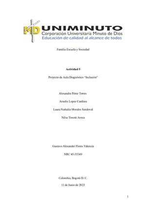 Familia Escuela Y Sociedad Finalizado