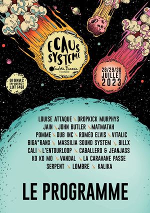 Festival Ecaussystème programme 2023