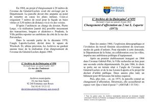 AMFAR A15 495 Changement d'affectation au 2 rue Léonie Laporte 1975