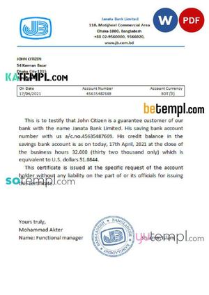 Bangladesh Janata Reference