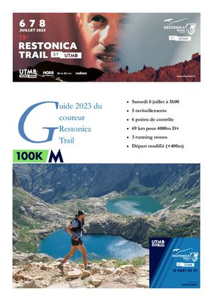 Guide Coureur Rt 2023